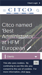 Mobile Screenshot of citco.com